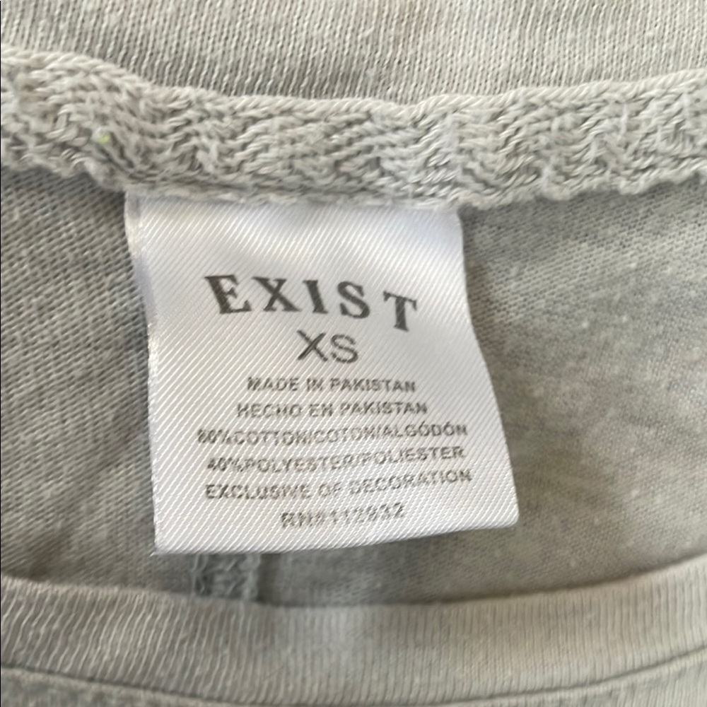 Exist Light Gray Women's Blouse - Picture 5 of 6
